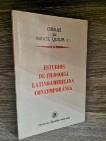 Estudios de filosofía latinoamericana contemporánea QUILES, ISMAEL - Depalma