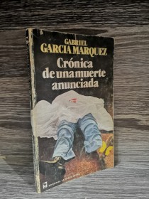Crónica de una muerte anunciada (1° edición) GARCÍA MÁRQUEZ, GABRIEL - Oveja negra