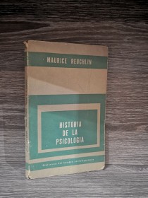 Historia de la psicología REUCHLIN, MAURICE - Páidos