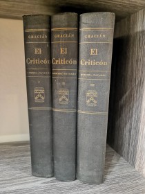 El criticón (3 tomos) GRACIÁN, BALTASAR - Univ. of Pennsylvania Press