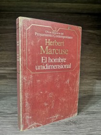 El hombre unidimensional MARCUSE, HERBERT - Planeta Agostini