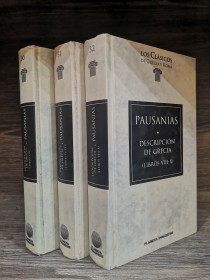 Descripción de Grecia (3 tomos) PAUSANIAS - Planeta Agostini