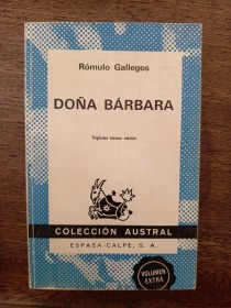 Doña Barbara GALLEGO, ROMULO - espasa Calpe