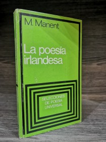 La poesía irlandesa MANENT, M. - Plaza y Janes