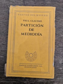 Partición de mediodía CLAUDEL, PAUL - Emecé