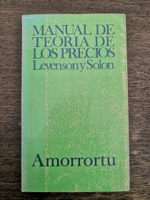 Manual de teoría de los precios LEVENSON-SOLON - Amorrortu