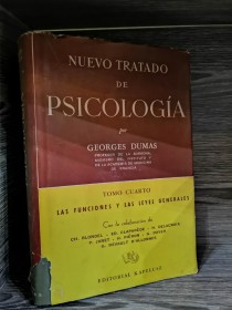 Nuevo tratado de psicología DUMAS, GEROGES - Kapelusz
