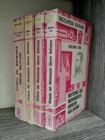 Historia del movimiento obrero (4 tomos) LORA, GUILLERMO - Los amigos del libro