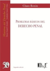 Problemas básicos del Derecho Penal ROXIN, CLAUS. - Euroeditores