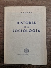 Historia de la sociología MAGNINO, B. - Revista de Derecho Privado