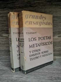 Los poetas metafísicos (2 tomos) ELIOT, T. S. - Emecé