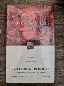 Noventa y tres VICTOR HUGO - Porrúa