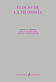 Elogio de la filosofía AA. VV. – Editorial Pre-Textos