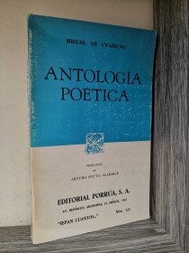 Antología poética Unamuno, Miguel de - Porrúa