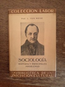 Sociología VON WIESE, L. - Iniciación cultural