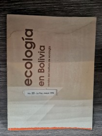 Ecología en Bolivia AA. VV. - Revista del instituto de ecología