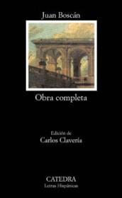 Obra completa BOSCÁN, JUAN – Cátedra