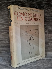 Cómo se mira un cuadro VENTURI, LIONELLO - Losada