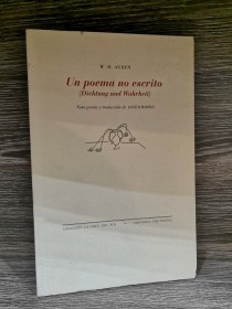 Un poema no escrito AUDEN, W. H. - Pre-textos