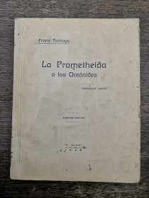 La Prometheida o las Oceánides TAMAYO, FRANZ - La Paz (1948)