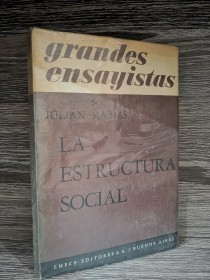 La estructura social MARÍAS, JULIÁN - Emecé