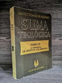 Suma teológica (Tomo XI) SANTO TOMÁS DE AQUINO - Club de Lectores
