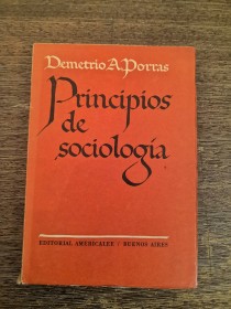 Principios de sociología PORRAS, DEMETRIO - Americalee