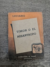 Timón o el misántropo LUCIANO - El Tonel