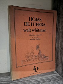 Hojas de hierba (bilingüe) WHITMAN, WALT - Fausto
