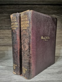 Obras completas (2 tomos) TWAIN, MARK - Aguilar