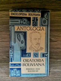 Oratoria boliviana DIAZ MACHICAO, PORFIRIO - Los Amigos del Libro