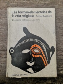 Las formas elementales de la vida religiosa DURKHEIM, EMILE - Schapire