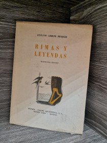 Rimas y leyendas BECQUER, GUSTAVO ADOLFO - Espasa Calpe