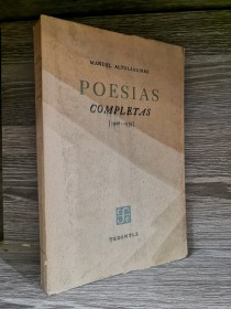 Poesías completas ALTOLAGUIRRE, MANUEL - Fondo de Cultura Económica