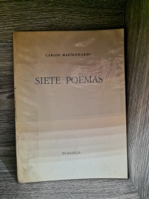 Siete poemas MASTRONARDI, CARLOS - Diálogo