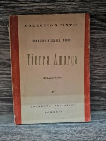 Tierra amarga VISCARRA MONJE, HUMBERTO - Imprenta Artística