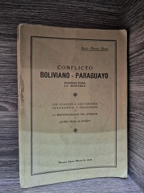 Conflicto boliviano-paraguayo OROZA DAZA, JULIO - Buenos Aires 1929