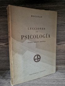 Lecciones de psicología ROUSTAN, D. - Poblet