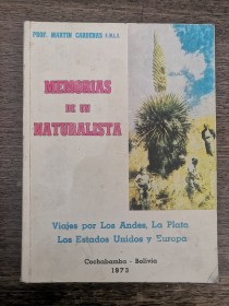 Memorias de un naturalista CÁRDENAS, MARTÍN (1973)