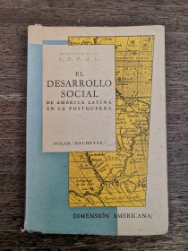 El desarrollo social de América Latina en la postguerra CEPAL - Hachette