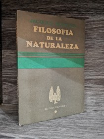 Filosofía de la naturaleza MARITAIN, JACQUES - Club de Lectores