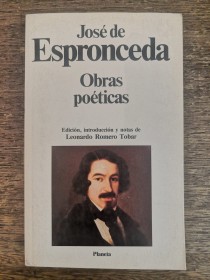 Obras poéticas ESPRONCEDA, JOSÉ DE - Planeta