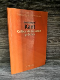 Crítica de la razón práctica KANT, IMMANUEL - Losada