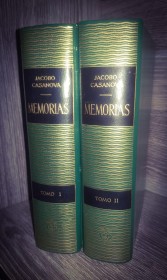 Memorias. 2 tomos. CASANOVA, GIACOMO – Compañía General de Ediciones