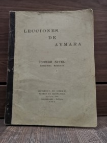 Lecciones de Aymara PADRES DE MARYKNOLL - Cochabamba 1971