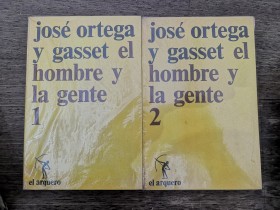 El hombre y la gente (2 tomos) ORTEGA Y GASSET - Revista de Occidente