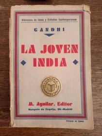 La joven india - GHANDI - M. Aguilar Editor