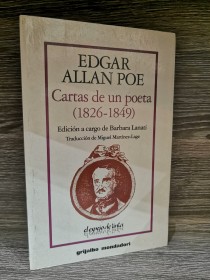 Cartas de un poeta (1826-1849) POE, EDGAR ALLAN - Grijalbo