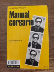 Manual Corsario PASOLINI, PIER PAOLO - Altamarea