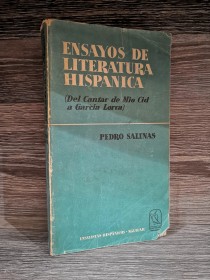Ensayos sobre literatura hispánica SALINAS, PEDRO - Aguilar